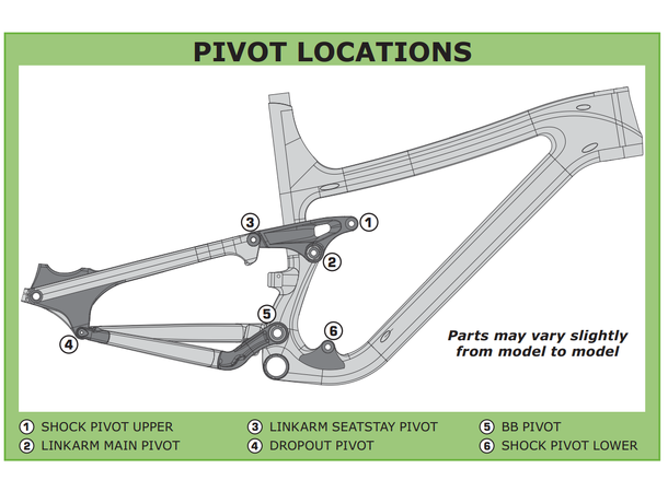 AURUM LINKARM S-STAY PIVOT #3 959800-15-204